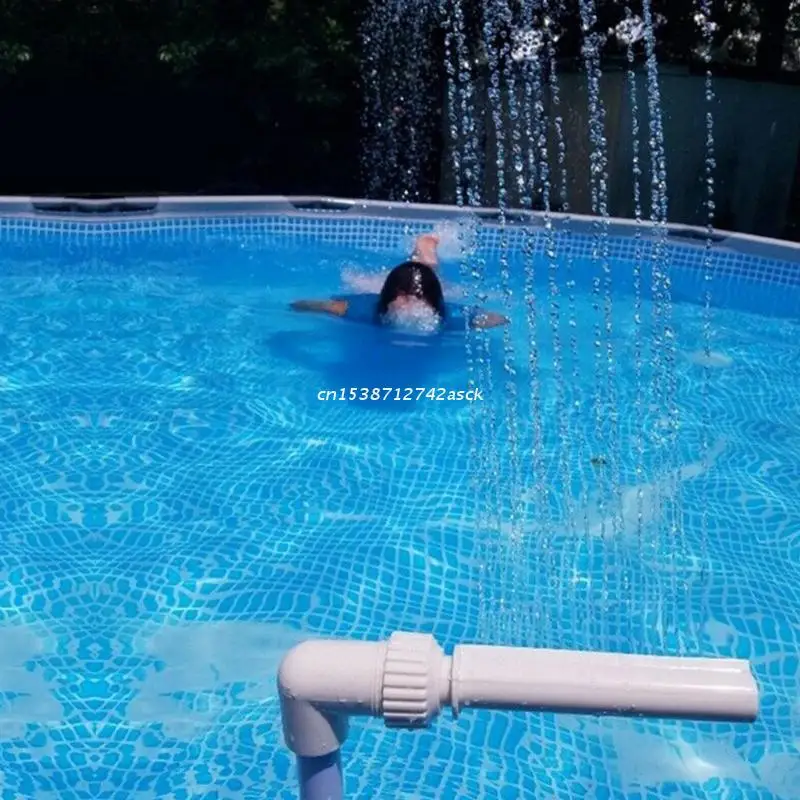 

Waterfall Pool Fountain Spray,Pool Spa Fountain with Adjustable Spray Height Dropship