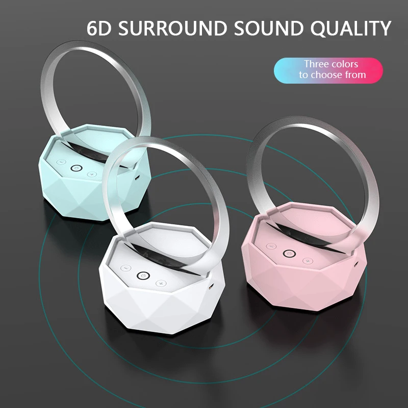 Беспроводной динамик большой емкости Bluetooth Сабвуфер цветные светодиодные лампы 5