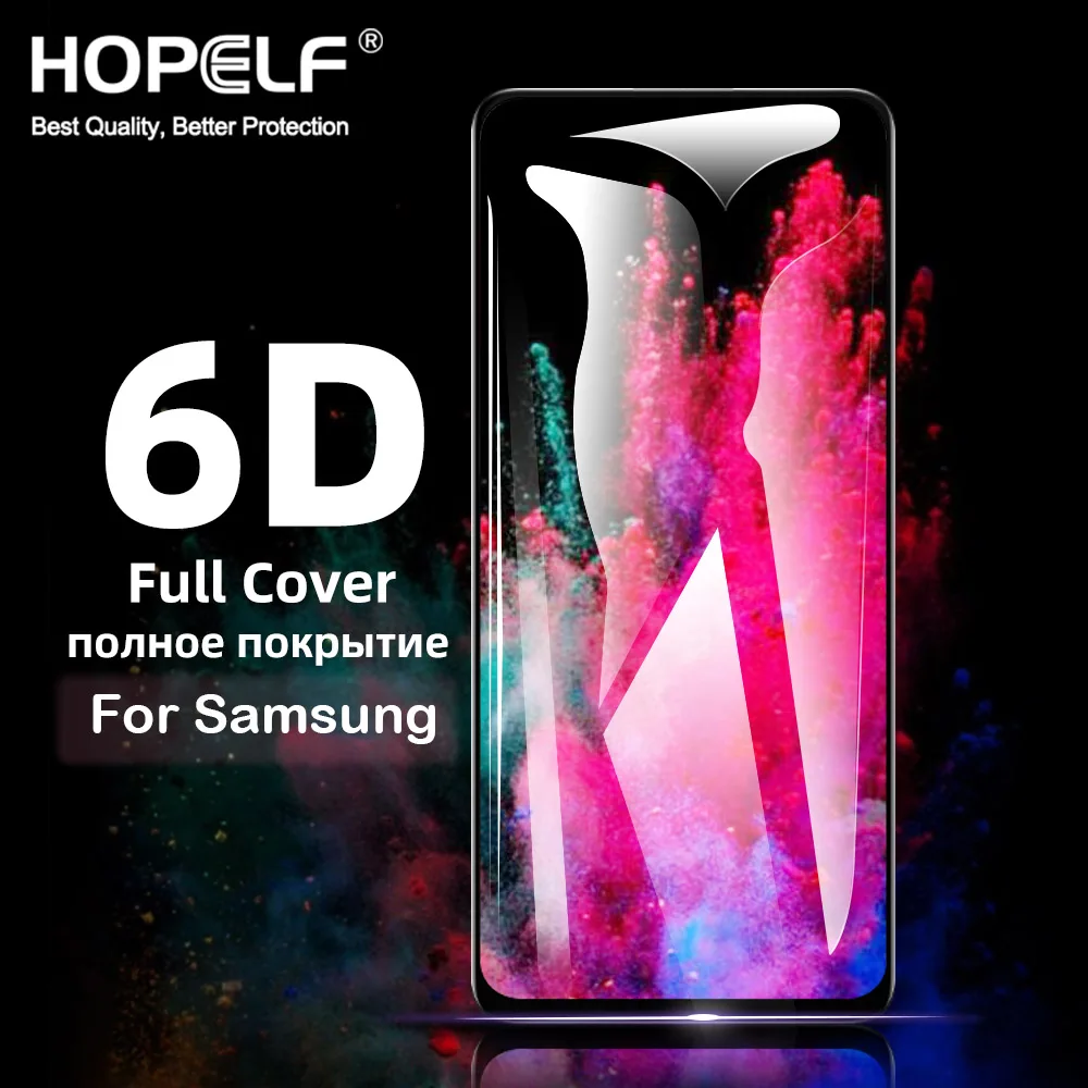 6D стекло для Samsung A52 A32 A72 A42 A12 A02 A22 Защитное Galaxy A51 A50 A41 A31 A71 A70 A20 A40 M51 P|Защитные