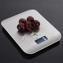 Household Kitchen scale 5Kg/10kg 1g Food Diet Postal Scales balance Measuring tool Slim LCD Digital Electronic Weighing scale