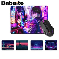 babaite top quality anime neon city small mouse pad pc computer mat top selling wholesale gaming pad mouse