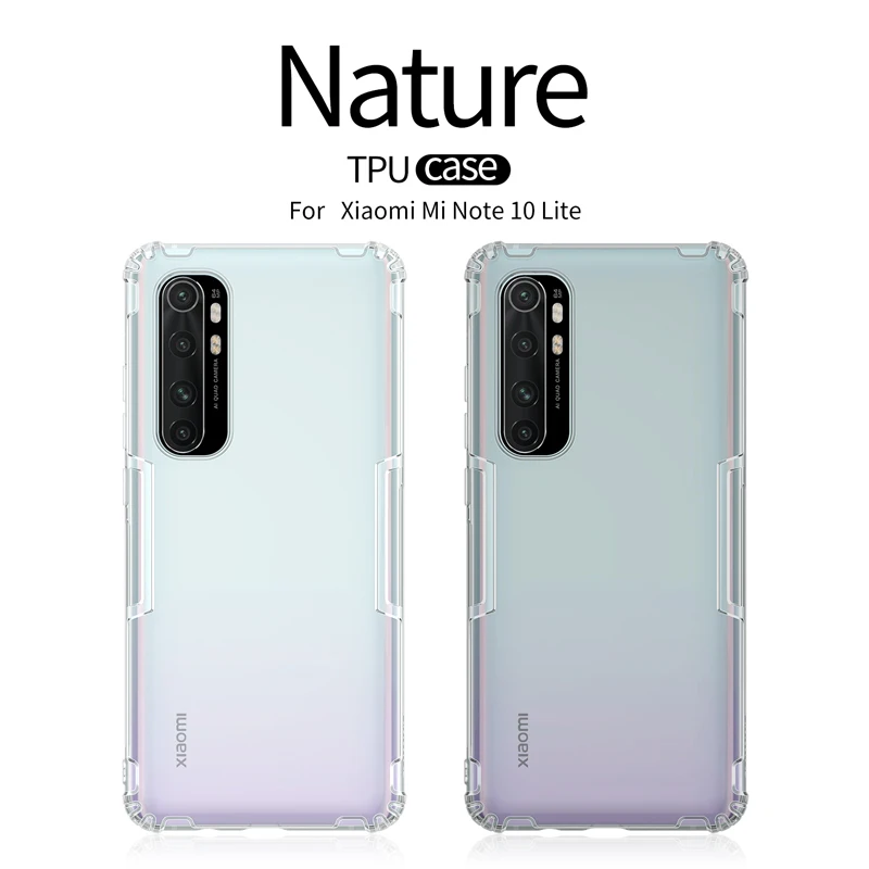 Чехол для Xiaomi Redmi Note 9 Pro NILLKIN Ультратонкий Прозрачный чехол из натурального ТПУ redmi