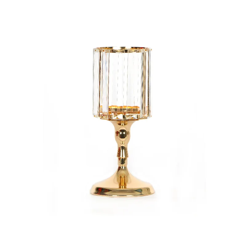 

Креативные подсвечники, Роскошные Металлические стеклянные подсвечники, свечи, Праздничные рождественские подарки, Новое поступление, укр...