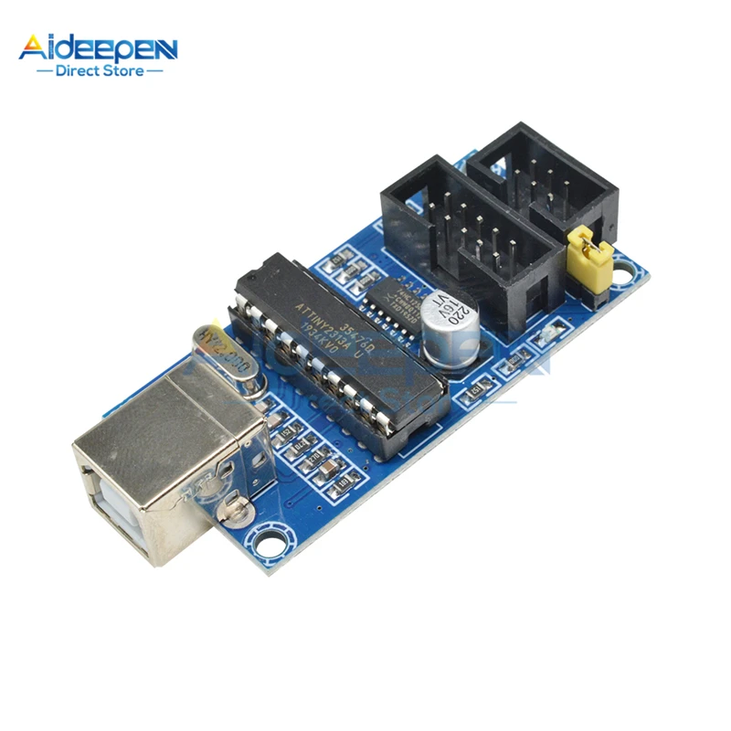 1 комплект USBTiny USB загрузчик для Arduino Meag2560 UNO R3 с 10 контактным кабелем