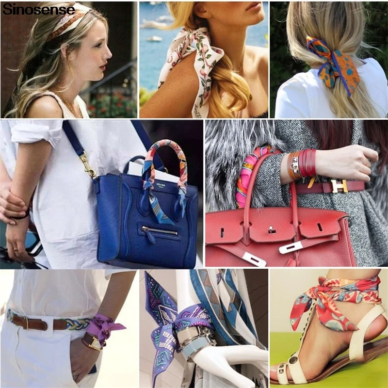 Женский шарф головной платок 2019 известный роскошный бренд сумки с ручками