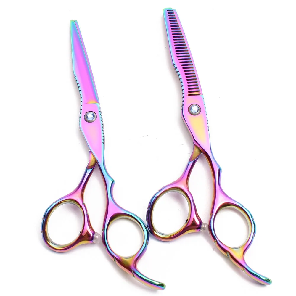 Набор ножниц для стрижки и филировки 6 0 дюйма | Красота здоровье