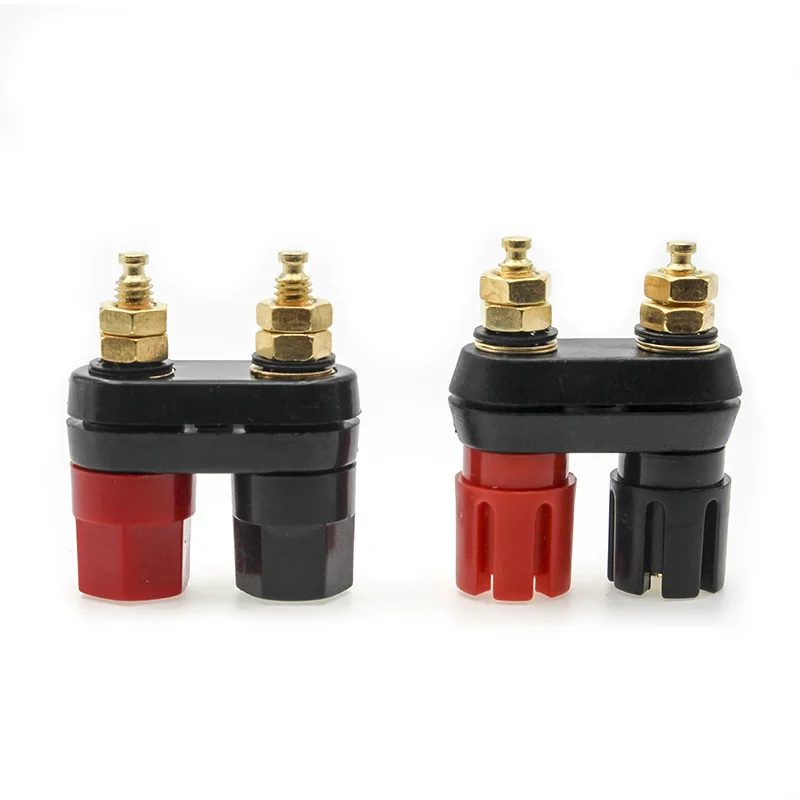 Банан 250V 5A с позолоченным штепселем сливы Тип разъемы усилителя аудио терминал