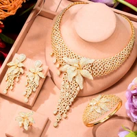 blachette famous brand luxury african 4pcs for women wedding party zircon crystal indian dubai bridal beautifully jewelry sets