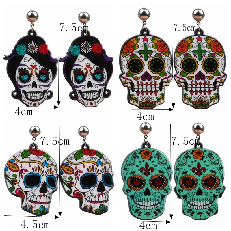 Calavera сахаристые сладкие фотообои для празднования мексиканского дня Хэллоуина