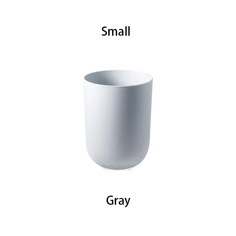 Small Gray Xiaomi мусорные банки с давлением кольцо для хранения ведро мусорные ящики футляр для мусора офисное хранение для дома кухонные урны - Цвет: Small Gray