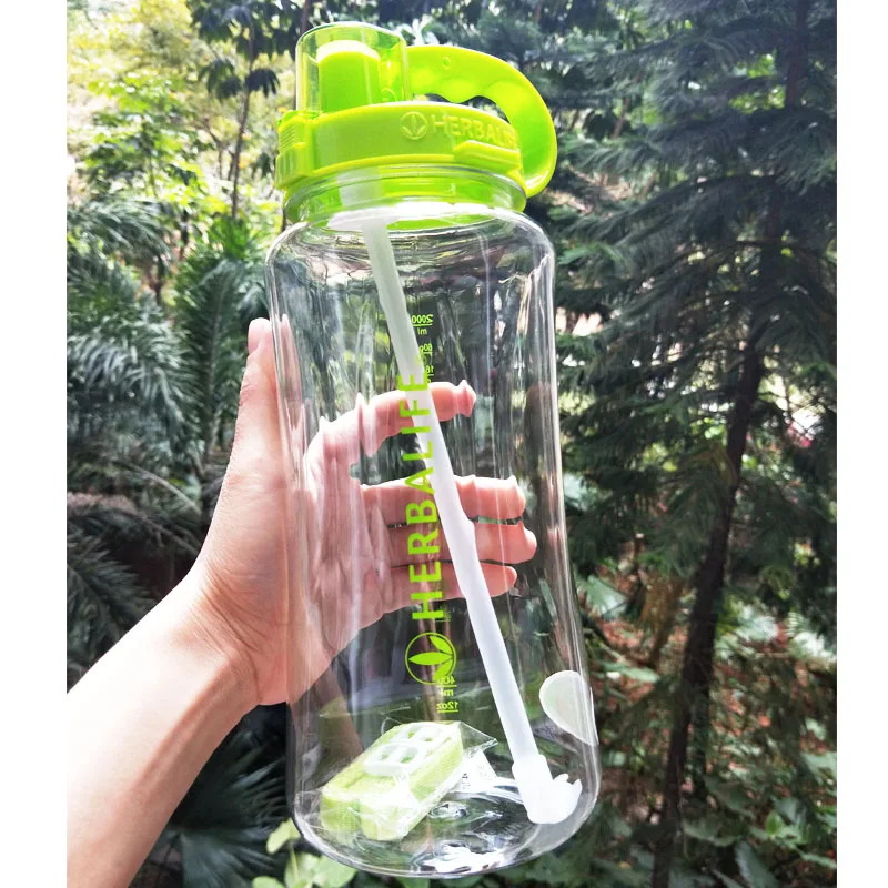1L 2L 1000 мл 2000 большой бутылка для воды Frozem переносная космическая Herbalife спортивное