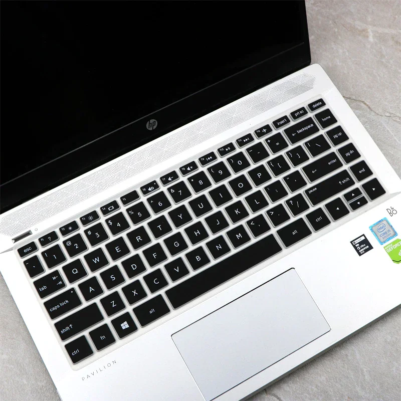 

13.3 inch Soft Silicone Notebook Laptop Dustproof Ultra-thin Keyboard Cover Protector Skin for HP ENVY 13 X360 13-ag Super