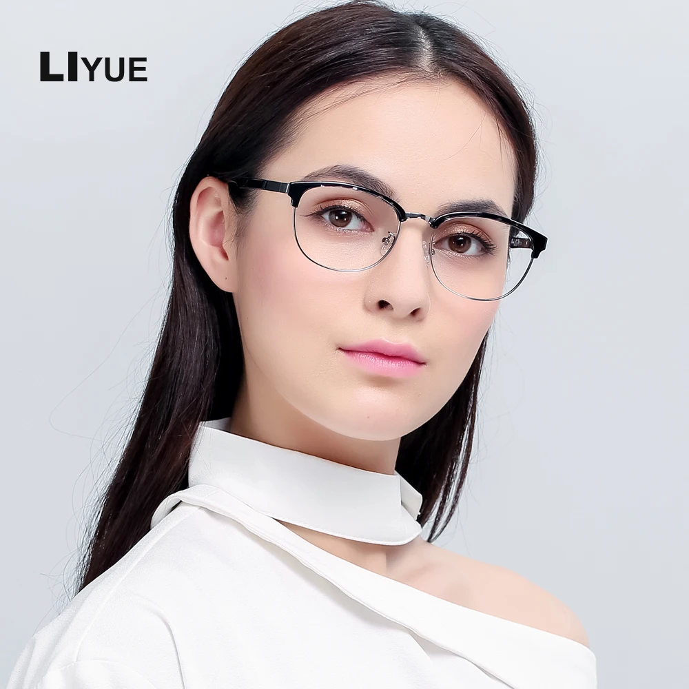 

2021 Retro Round eye glasses frame women men 2020 full Eyeglasses Myopia Prescription Korean glasses Optical Spectacles eyewear