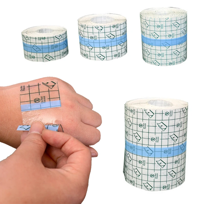 10 м рулон тату-пленки послеуход водостойкие бинты лист клейкая обертка против