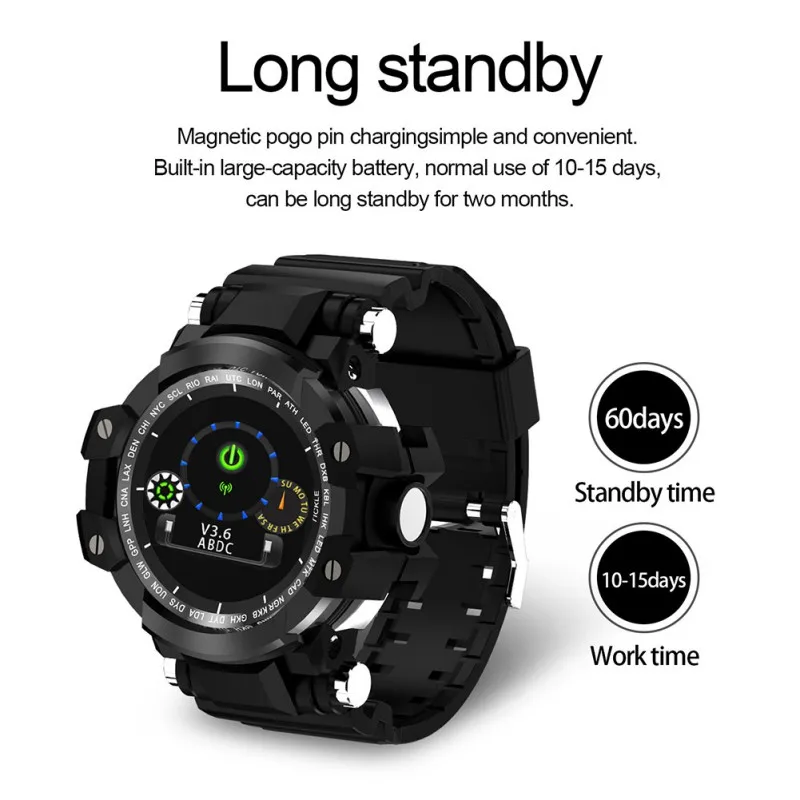 

Waterproof Sports Smart Watch Fitness Tracker Smart Watch Activity Fit Band Smart Band With Heart Rate Sleep Monitor