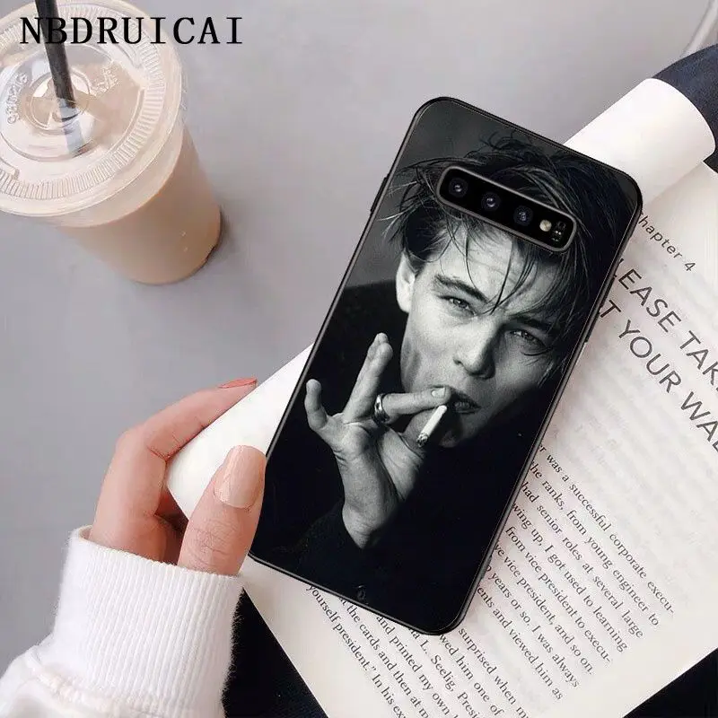 NBDRUICAI Leonardo DiCaprio young Super Star Top чехол для телефона samsung S9 plus S5 S6 edge S7 S8 S10 E plus| |