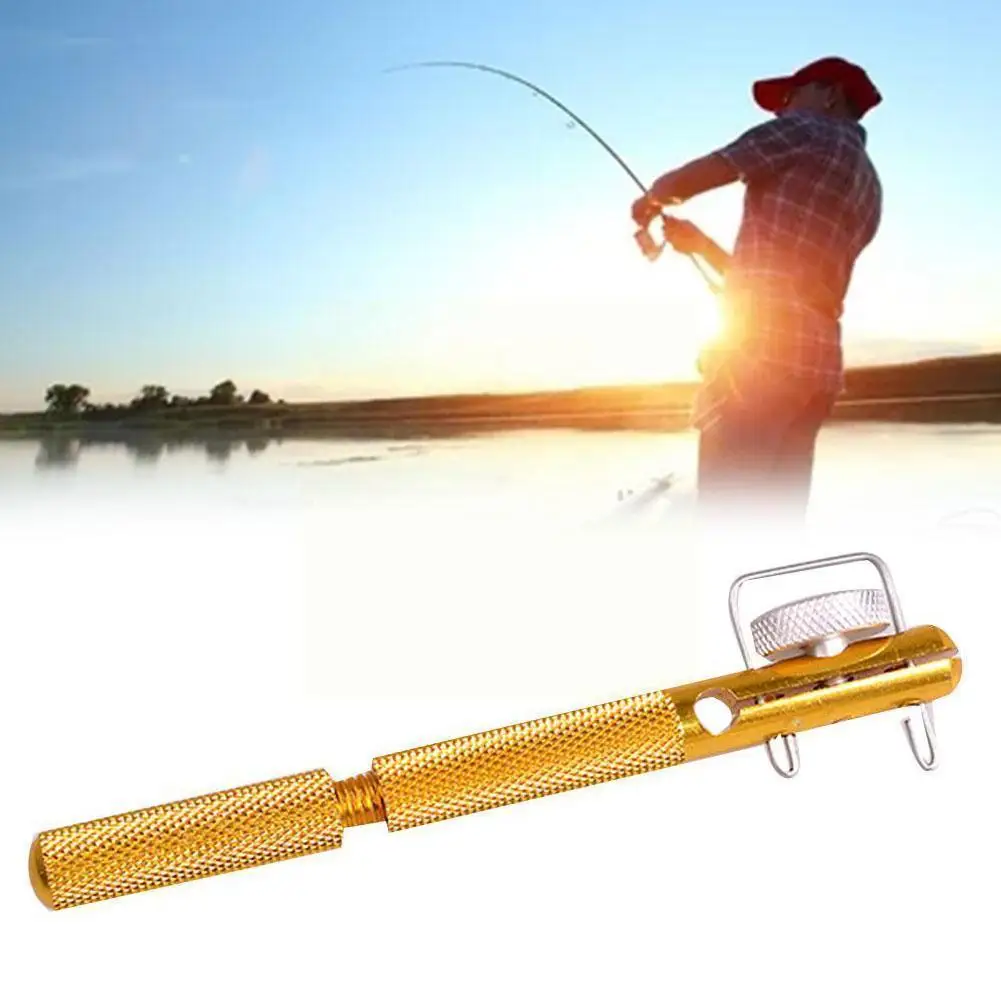 

1 Piece of Metal Hook Device, Practical Knotting Tool, Portable Accessory Knotting Supplies, Manual Fishing Fast