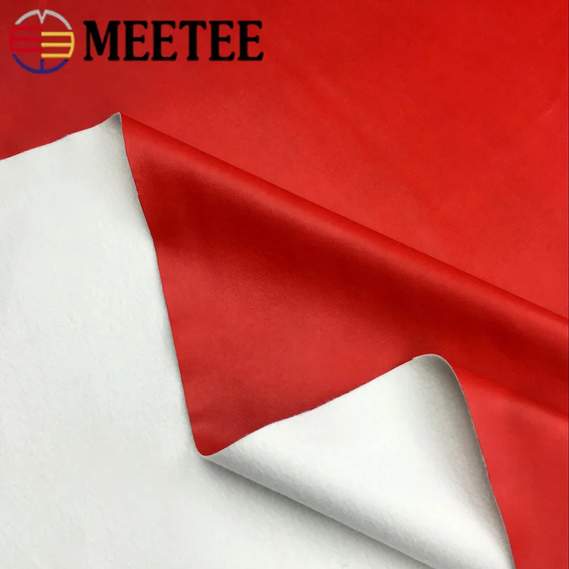 Meetee 50x137 см искусственная кожа ткань мягкая для шитья DIY шитье брюки платье