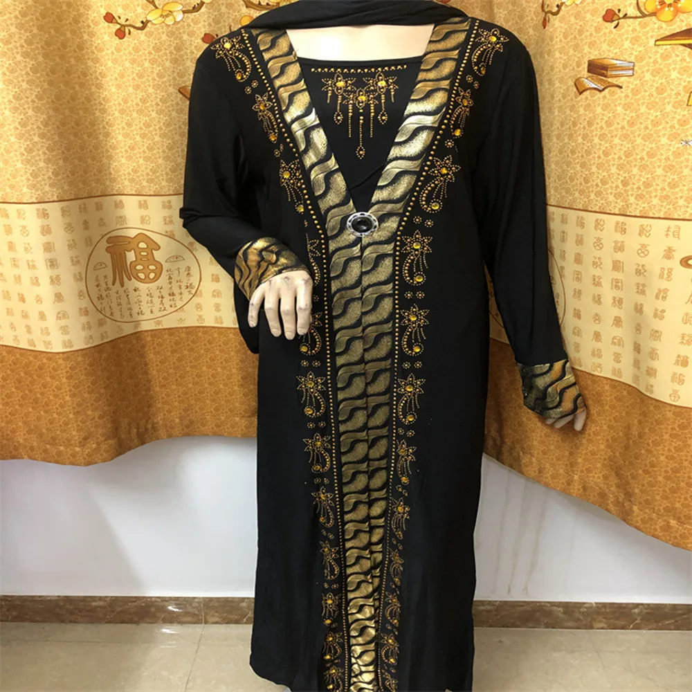 Рамадан Кафтан Дубай абайя Турция мусульманский хиджаб платье Дашики бриллианты африканские платья для женщин Caftan Marocain вечернее платье