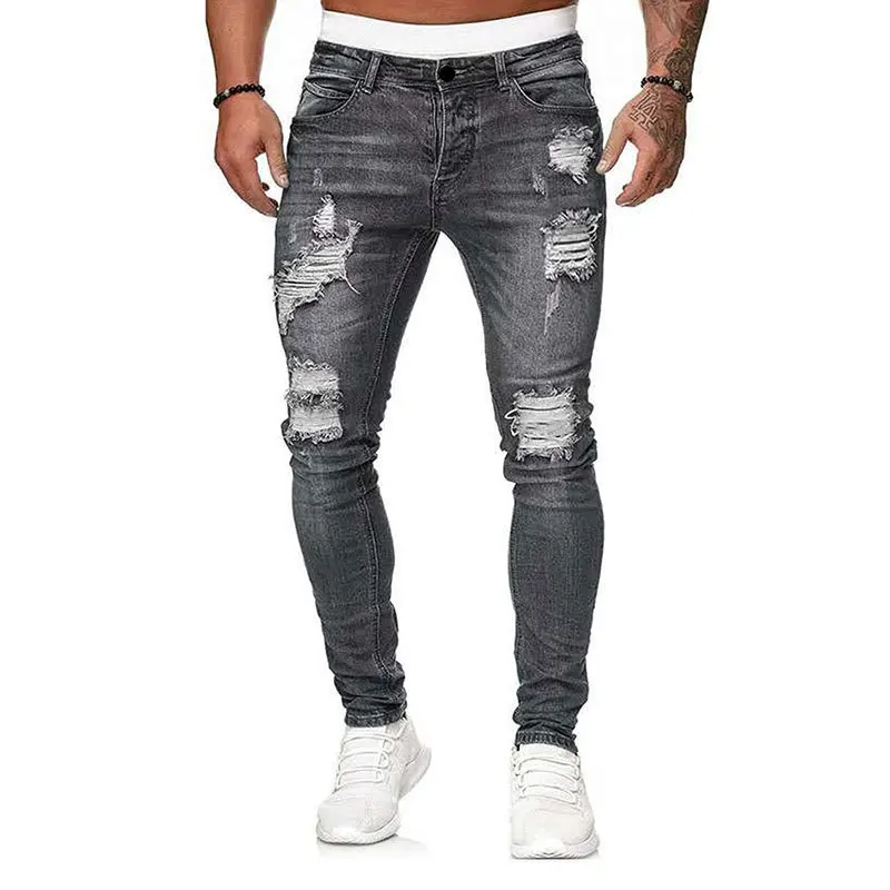 

2021 Spring and Fall Fashion Trend Men's Jeans, Retro Casual Comfortable Stretch Fashion Jeans NZKA21