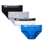 Трусы мужские однотонные из хлопка, пикантное удобное нижнее белье, джоки, пикантное нижнее белье, 4 шт.