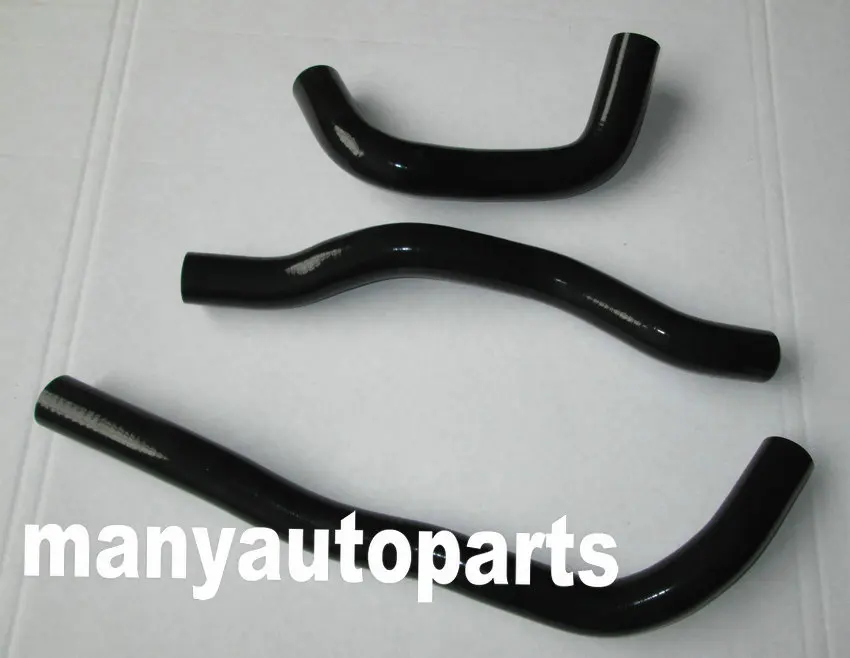 Для Mazda 6 Mazdaspeed 2 0/2.3l 2003-2008 комплект силиконовых шлангов радиатора BLK усиленный 2003