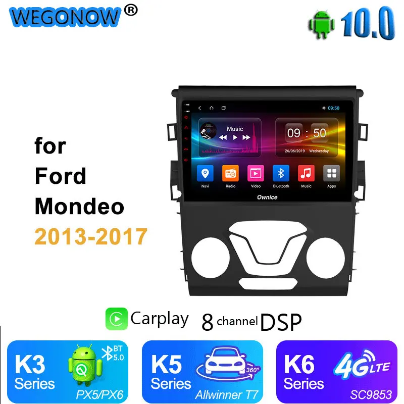 Ownice carplay 64G Octa Core Android 10 360 Panorama DSP 4G LTE SPDIF автомобильный 2DIN радио GPS DVD плеер для Ford