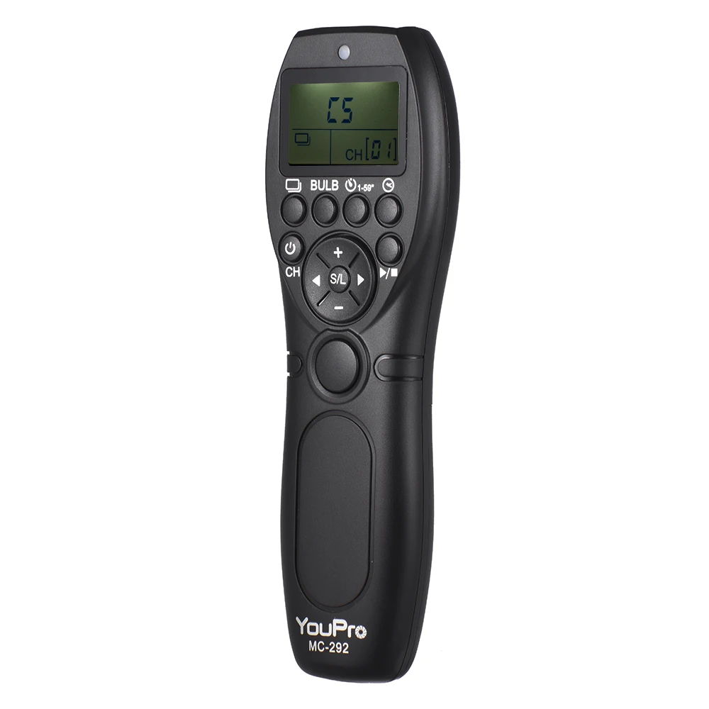 YouPro S2 беспроводной пульт дистанционного управления ЖК-Таймер спуска затвора