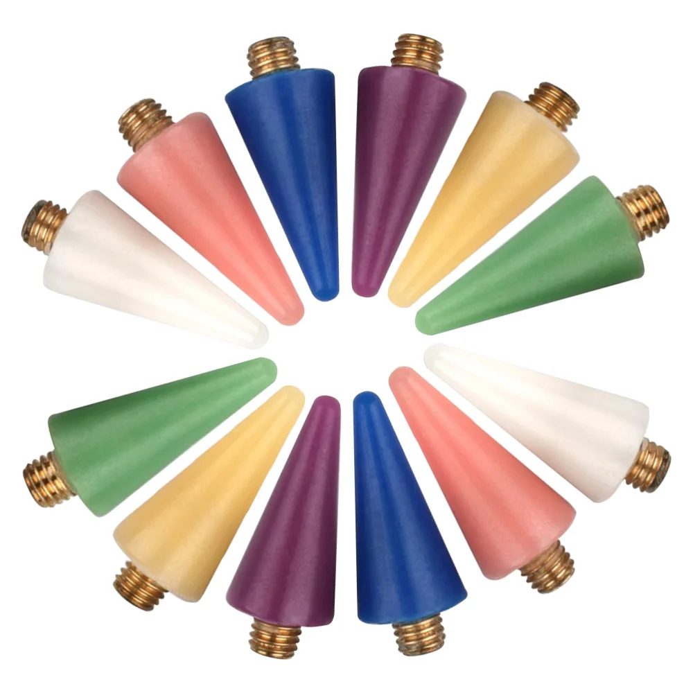 

12pcs Nail Jewelry Gems Picker Replacement Head Tips for Nail Dotting Pen