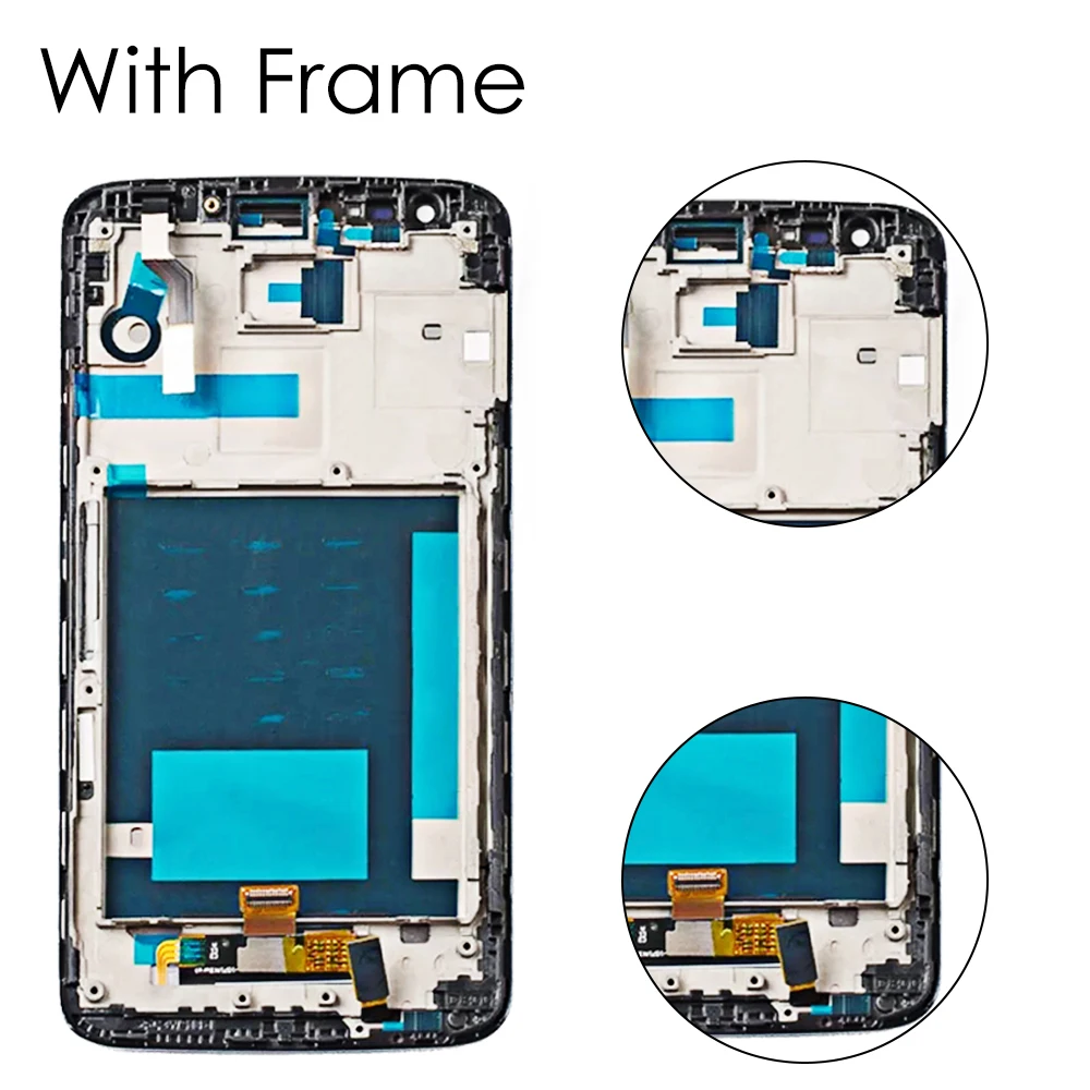 5 2 &quotOTMIL для LG G2 ЖК дисплей сенсорный экран с рамкой дигитайзер Дисплей D800 D801 D802 D805