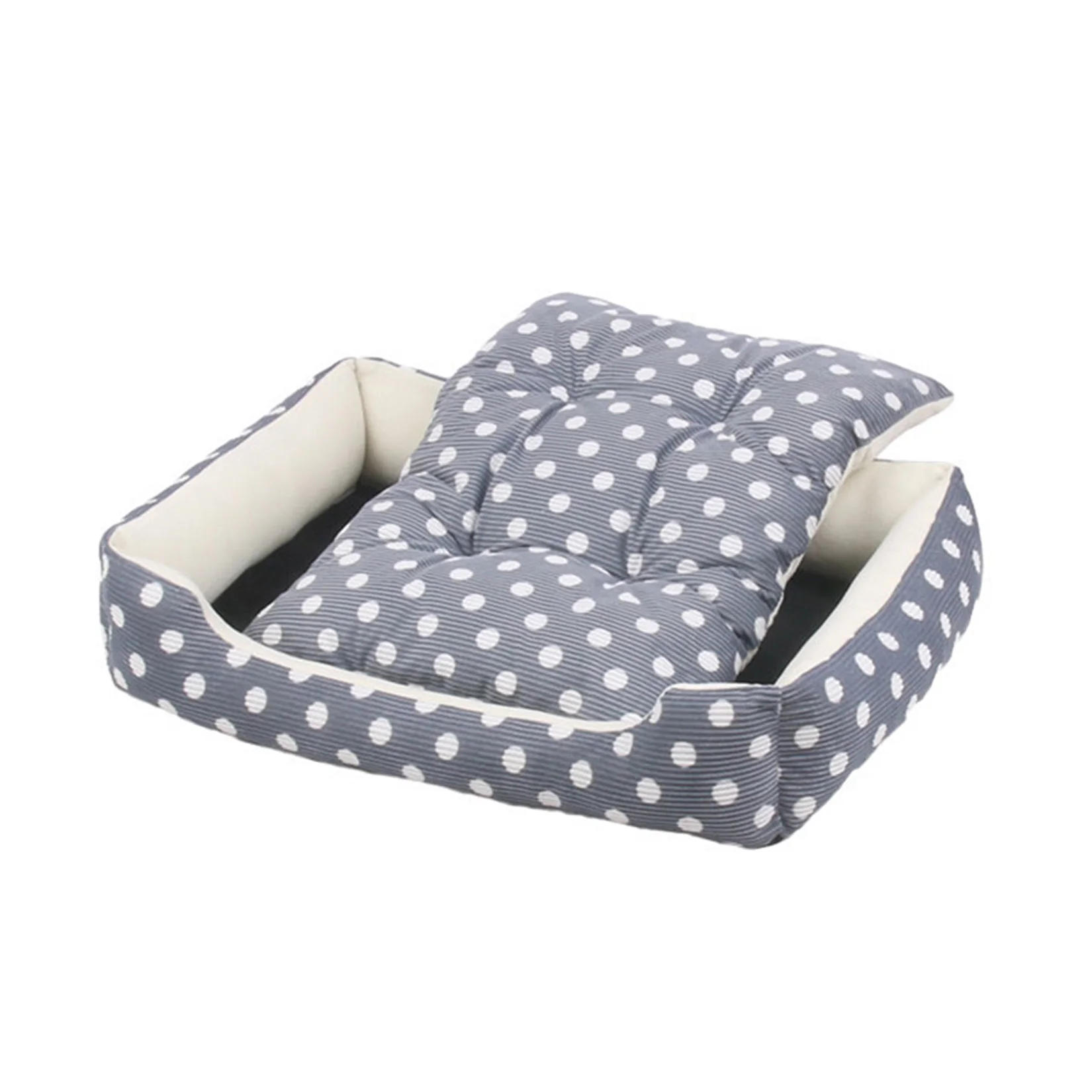 Удобная противоскользящая Лежанка для собаки домик маленьких и средних собак