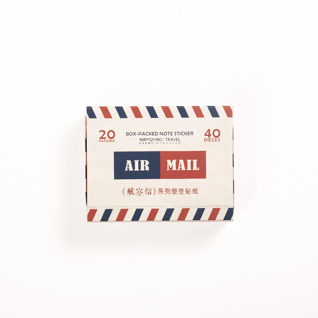 Винтажные наклейки в коробке 40 шт./компл. серия с буквами авиакомпании для