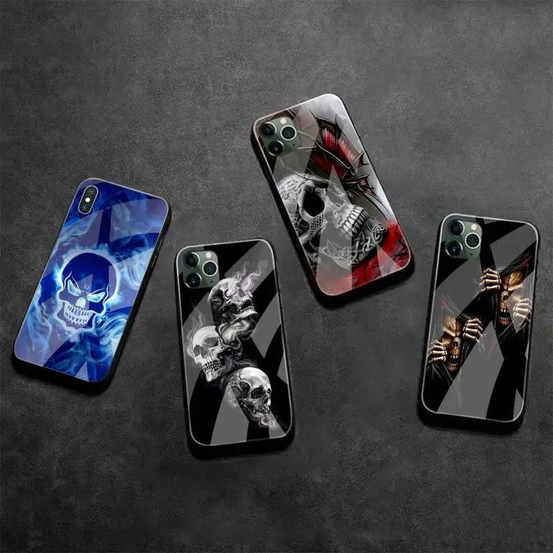 Чехол для iPhone 11 Pro XR XS MAX 8 X 7 6S 6 Plus SE 2020 закаленное стекло | Мобильные телефоны и