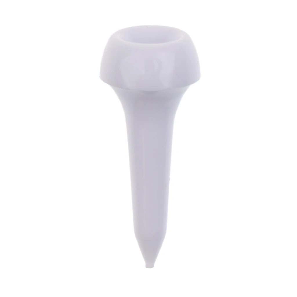 

100 Pieces Professional White Plastic Golf Tee Tees 35mm (1 3/8 Inch)