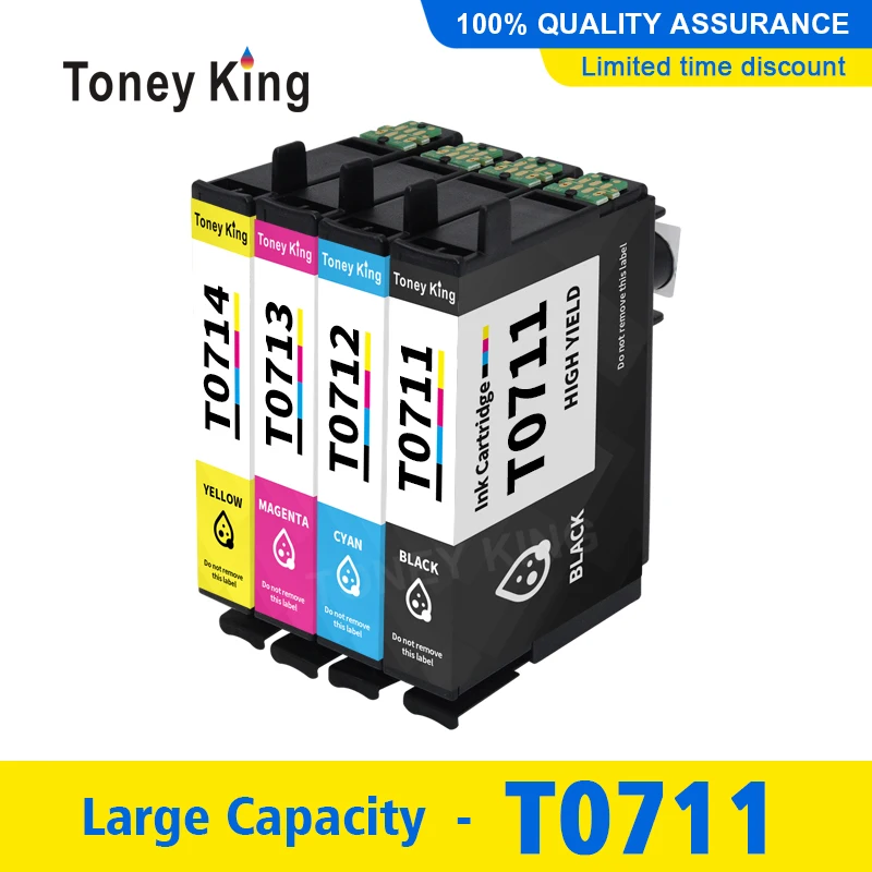 

T0711 T0712 T0713 T0714 Ink Cartridge for Epson T0715 Stylus DX6050 DX7400 DX7450 DX8400 DX8450 DX9400 DX9400F Printer