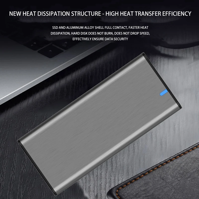 

PCIE M.2 NVME USB SSD Enclosure M Key Type C USB 3.1 SSD Case Aluminum 10Gbps External Box Solid Disk External