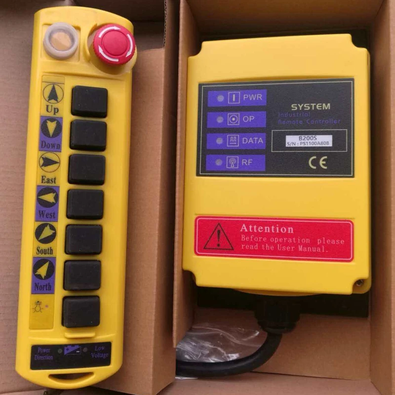 Промышленный беспроводной пульт дистанционного управления для 6 канального