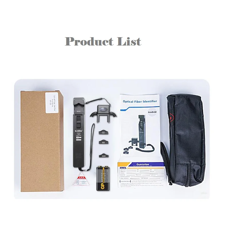 MAYTO KFL-35 Optical Fiber Identifier Optical Cable Fiber Orientation Identification Power Detector Signal Direction Tester