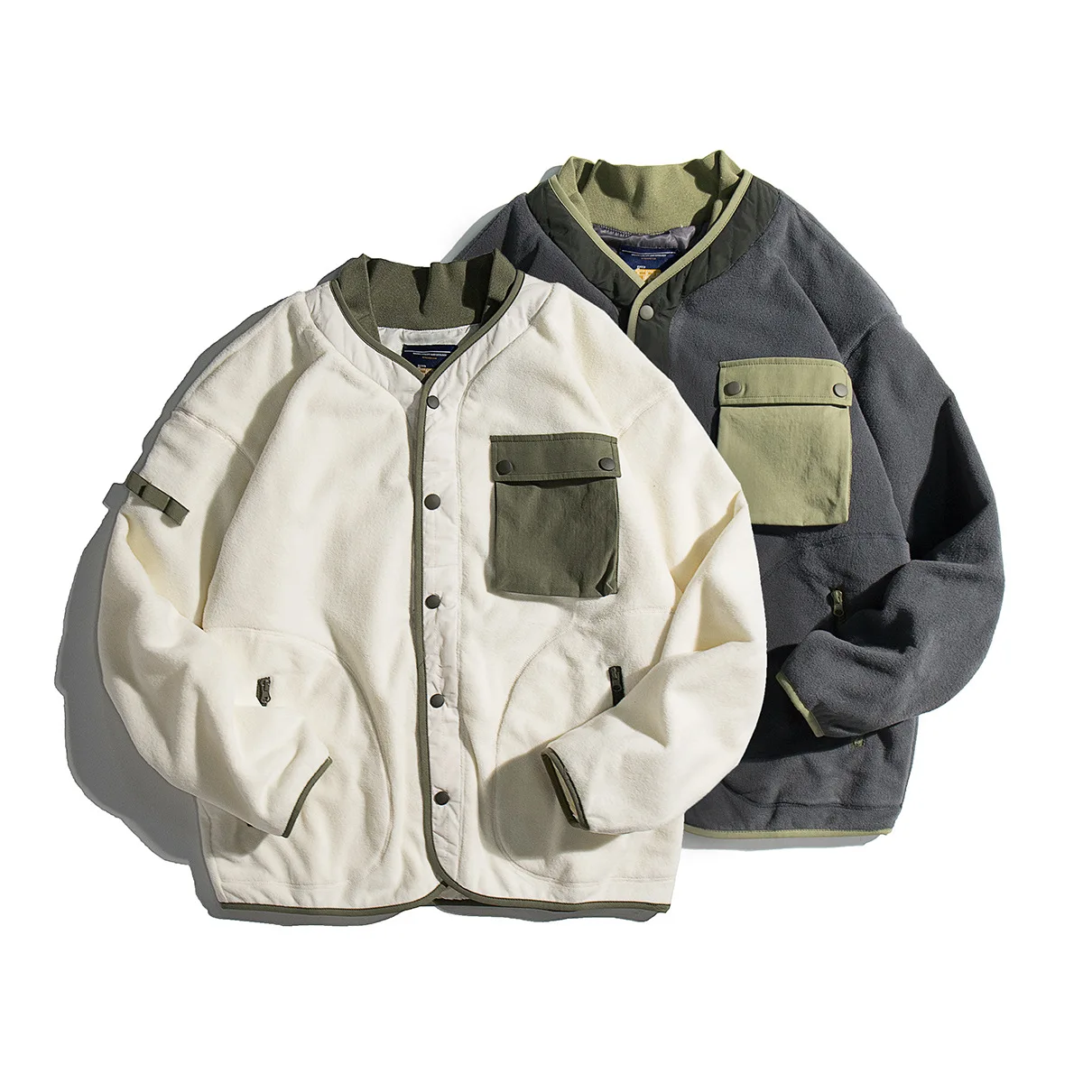 Повседневная куртка с большими карманами софтшелл весна-Зима | Спорт и