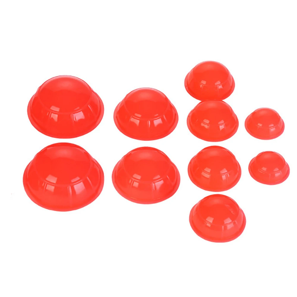 12 шт./компл. силиконовый для похудения китайский Medica баночный массаж тела чашка