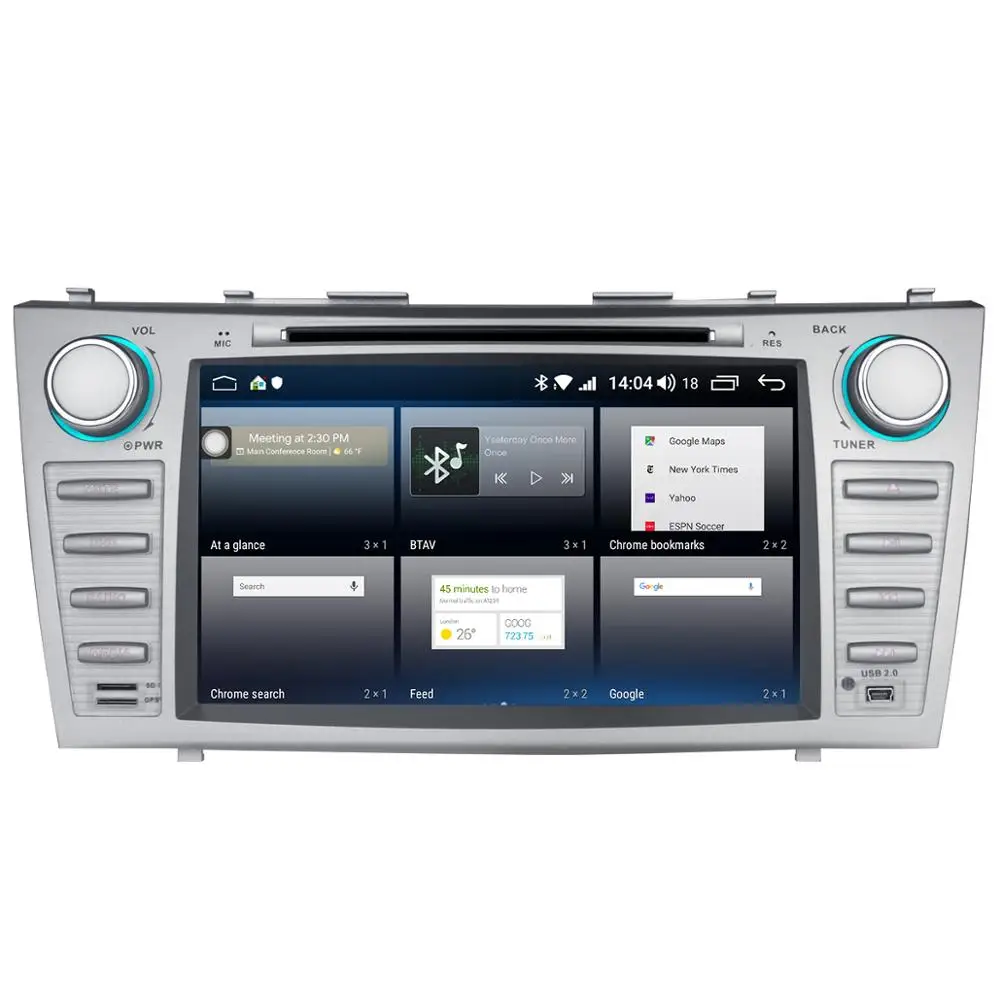 Автомобильная магнитола 8 &quot 2 Din Android стерео GPS головное устройство кассета для