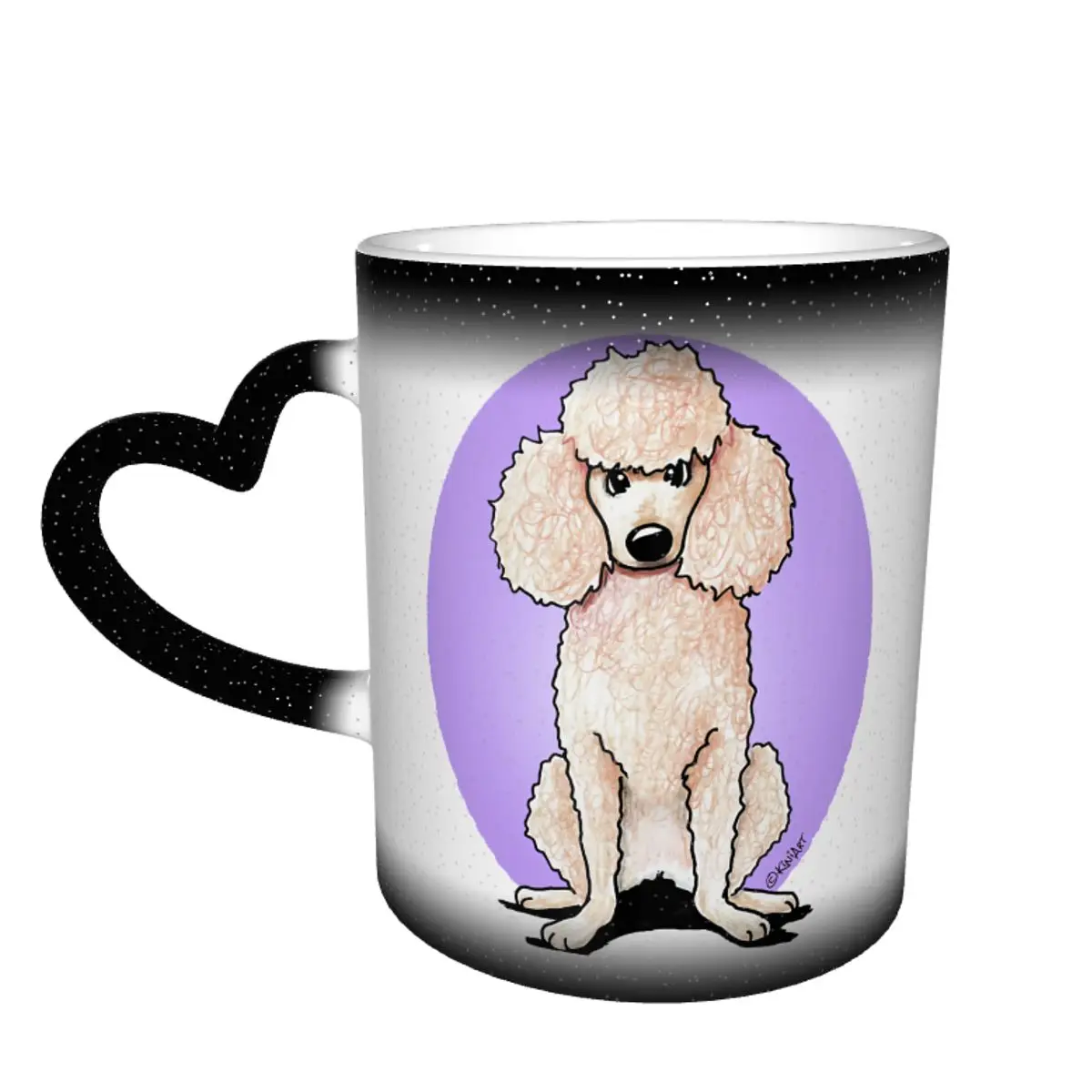 

Poodle Mug Office Color Changing Mug Wholesale Fun Porcelain Cups