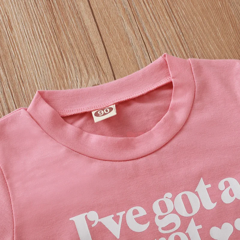 I'm to be a big Sister/хлопковая летняя одежда с принтом для девочек футболка надписью Big