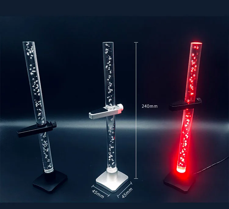 RGB Графический держатель для карт алюминиевый сплав вертикальный разъем кристалл холодное освещение опорная рама