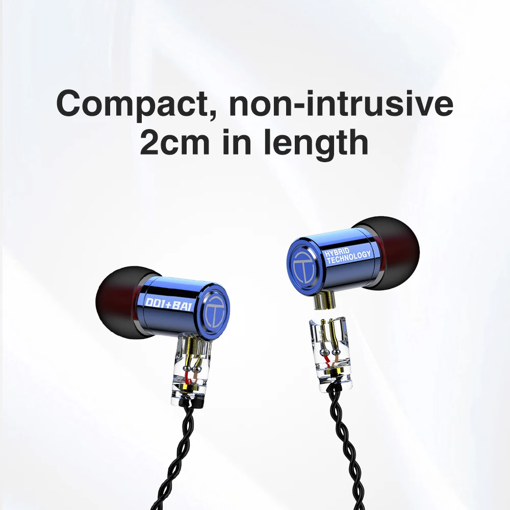 TRN M10 1BA + 1DD Гибридный Драйвер HIFI монитор спортивные наушники наушник гарнитура
