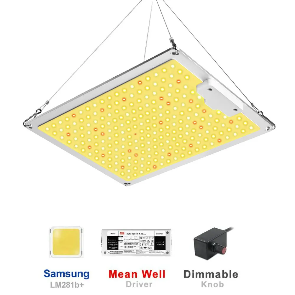 

Dimmable Samsung Quantum LED Grow Light Board Full Spectrum 1000W Plant Grow Lamp With Meanwell Driver