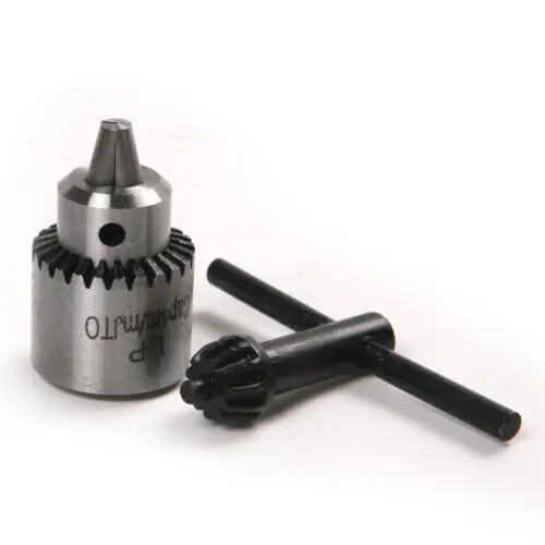 

0.3-4mm Electric Drill Chuck Adaptor Rotary Tool Grinder Folder Shaft w Key