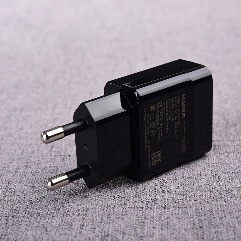Быстрое зарядное устройство Huawei 5 В 3 А USB 1 настенный адаптер кабель двойного типа