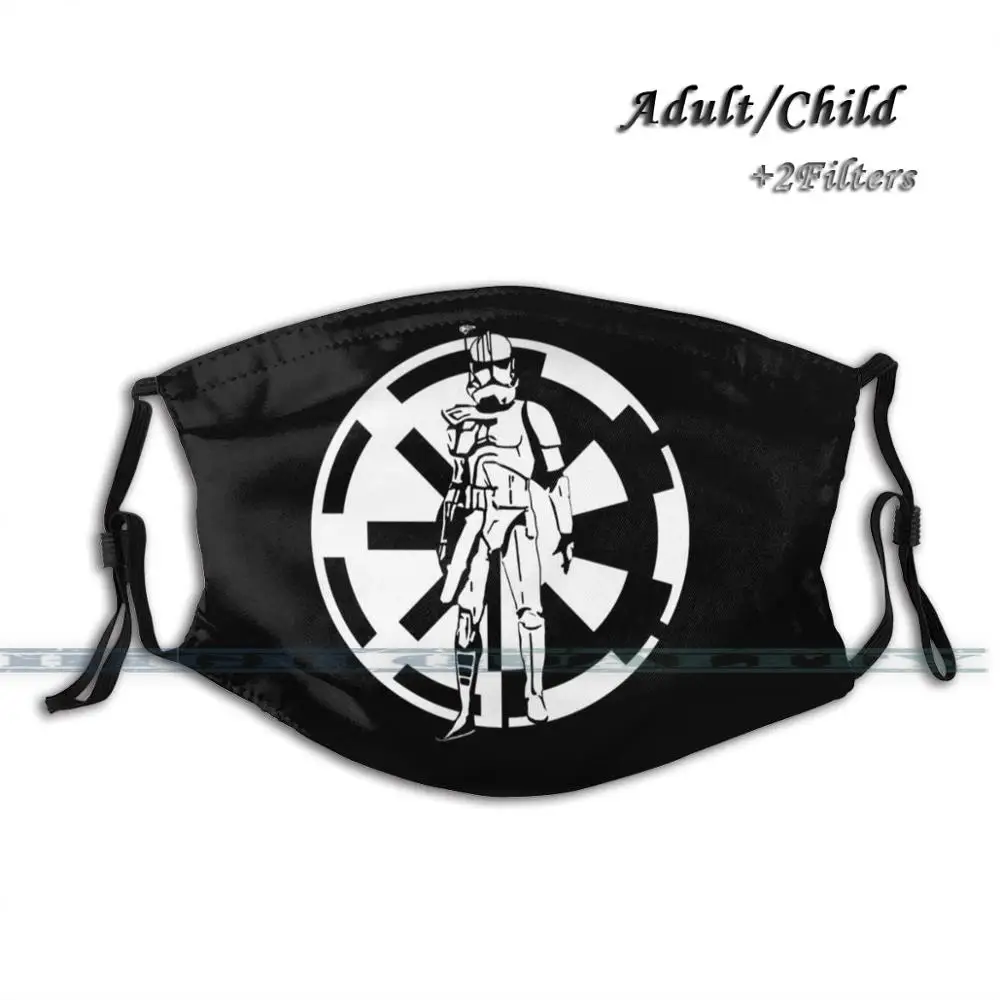 Новая 3D маска для лица Troopers защитное покрытие снаряжение моющаяся многоразовая