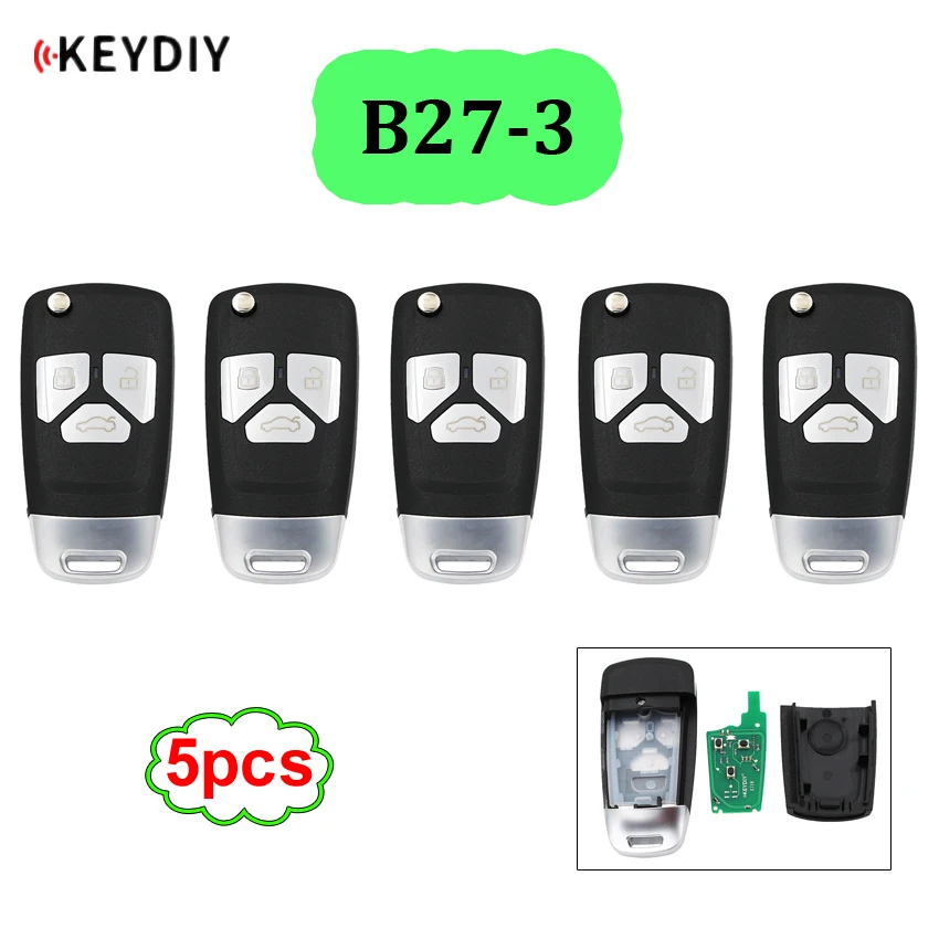 5 шт./лот B27 3 универсальный пульт дистанционного управления кнопки ключа для KD900 +